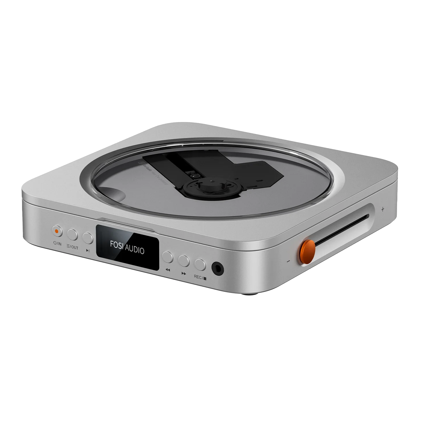 Reproductor de CD HiFi Fosi Audio Merak con DAC 3,5mm USB y Salida Óptica