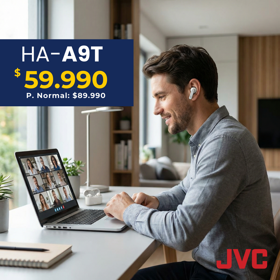 JVC Auriculares HA-A9T Inalámbricos
