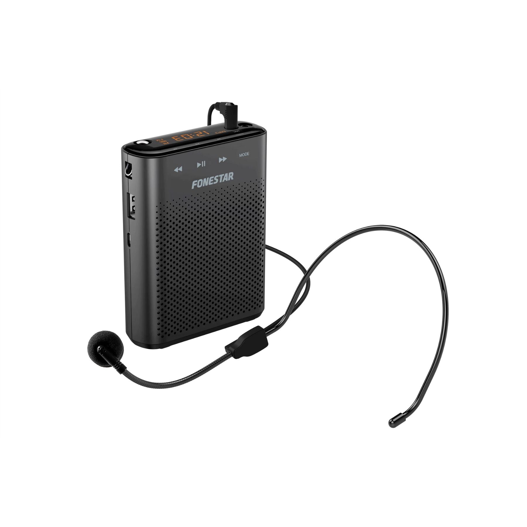 Amplificador portátil USB/MicroSD ALTA-VOZ-30 Fonestar