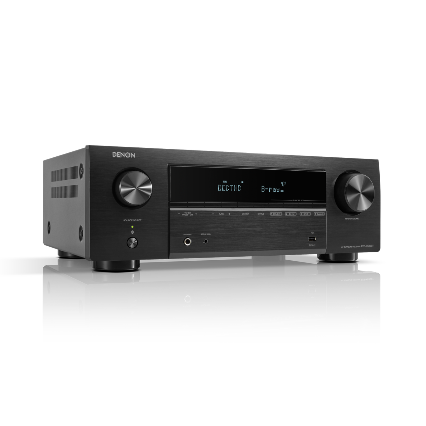 Receiver A/V 5.2 CH 8K AVR-X580BT Denon