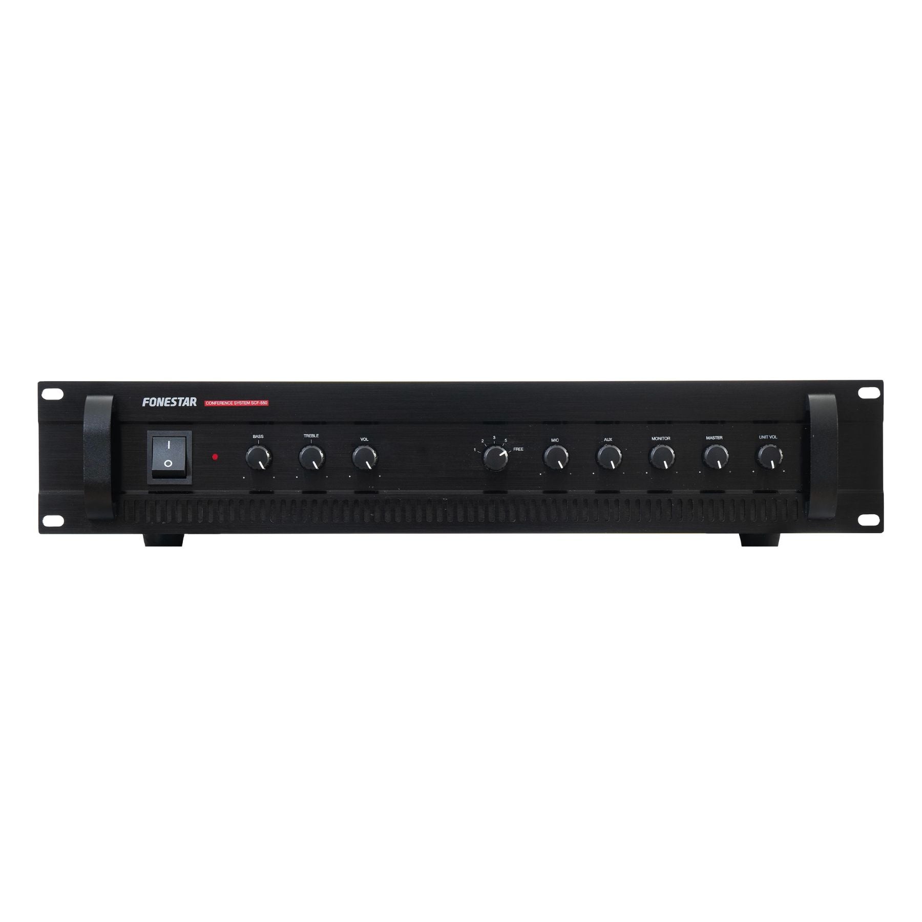 Unidad de control para sistemas de conferencias amplificado 50+50W SCF-550 Fonestar