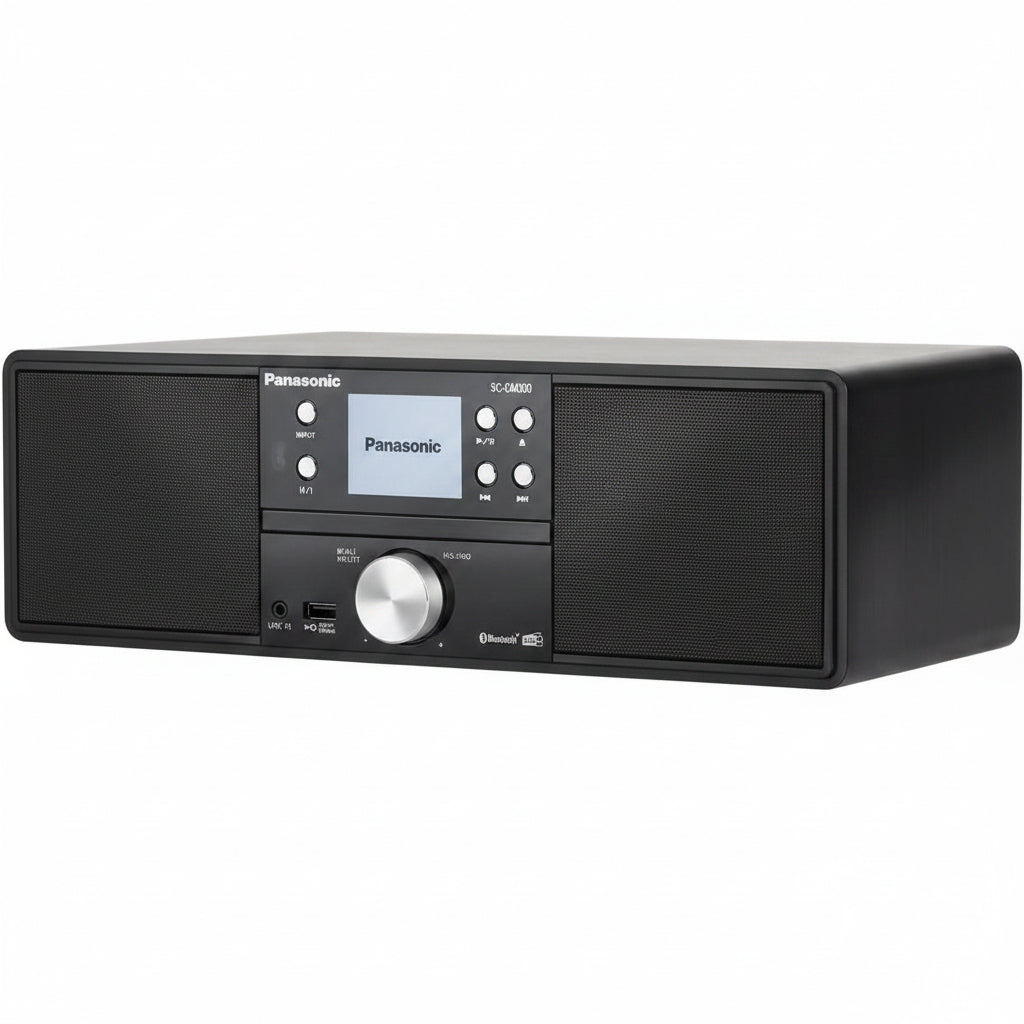 Microcomponente Panasonic SC-DM202EG-K CD, Bluetooth, USB, FM