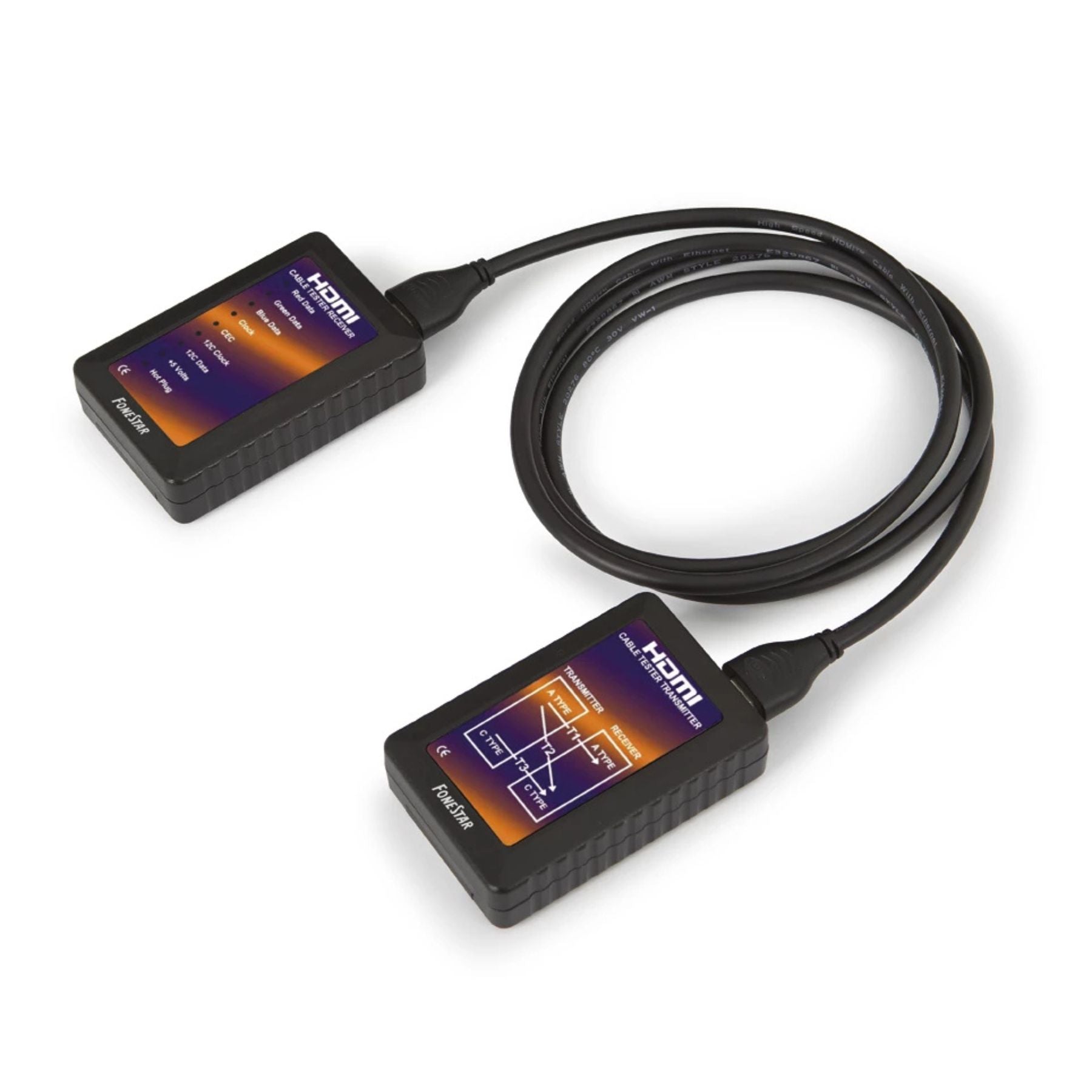 Comprobador de cables HDMI TH-791 Fonestar
