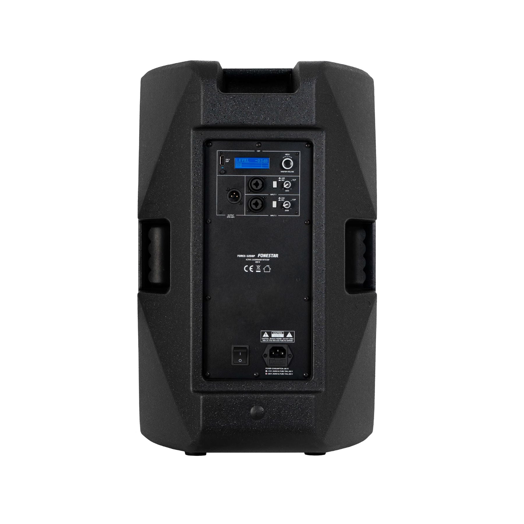 Parlante alta potencia activo Fonestar FORCE-12DSP 300W RMS
