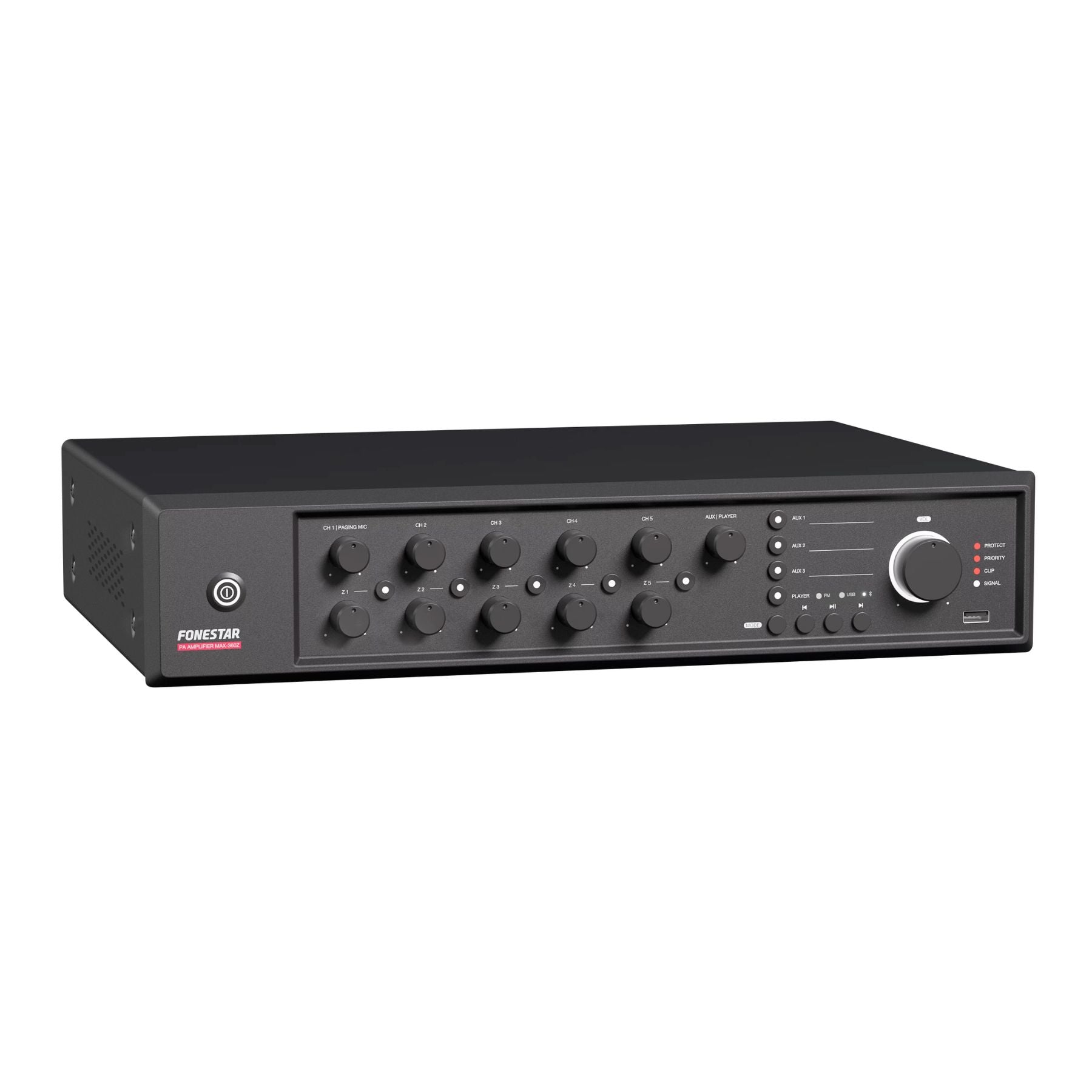 Amplificador Clase D Multizona MAX-360Z Fonestar