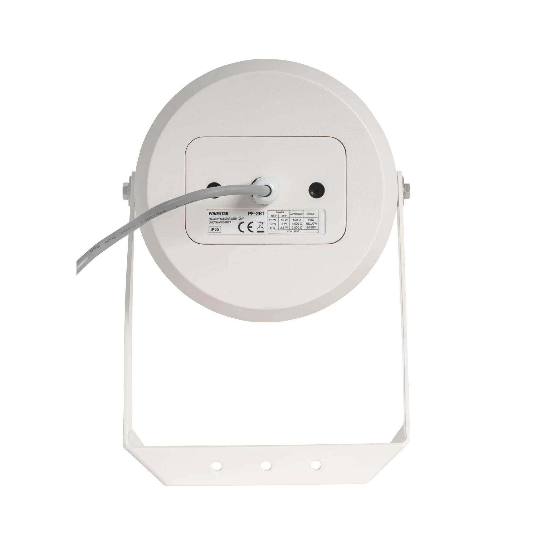 Parlante proyector de sonido para megafonía 20W PF-26T Fonestar