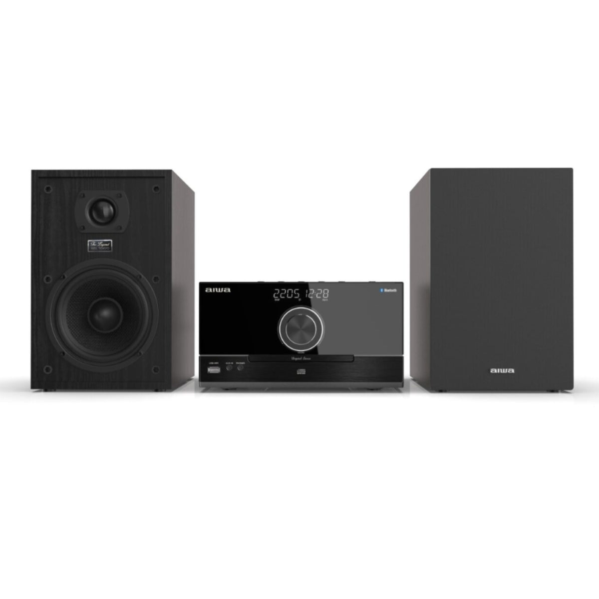 Microcomponente Aiwa MSBTU-600 CD-Player, Bluetooth, FM, MicroSd, USB, Aux,