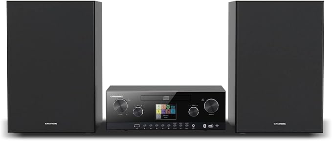 Microcomponente HiFi WiFi Grundig CD-Player, Bluetooth, USB FM CMS 5000