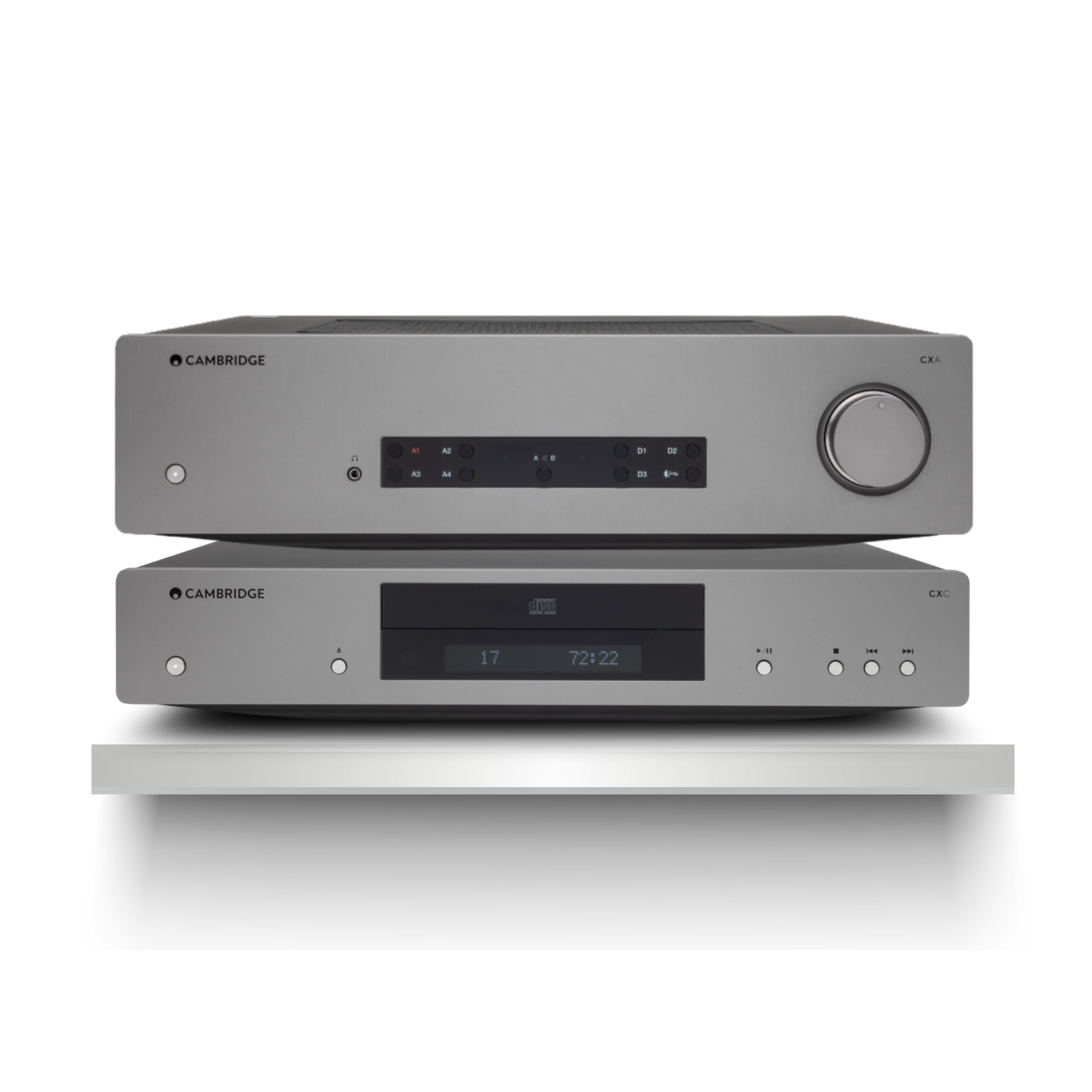 Kit Entusiasta Del CD CXA81 Amplificador Integrado + CXC Transportador De CD Cambridge Audio