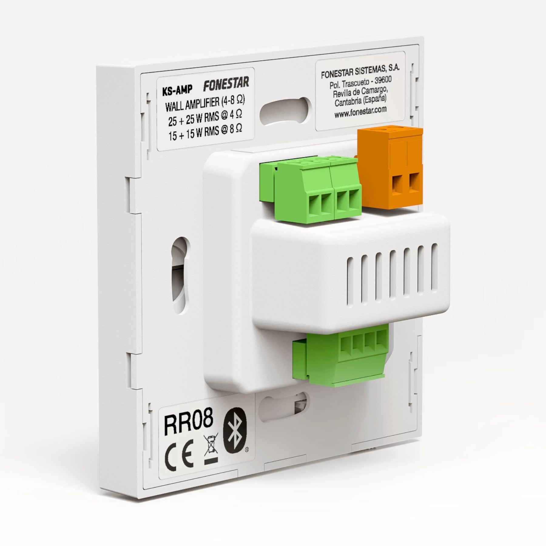 Kit de parlantes de techo con reproductor de pared Fonestar KS-WALL