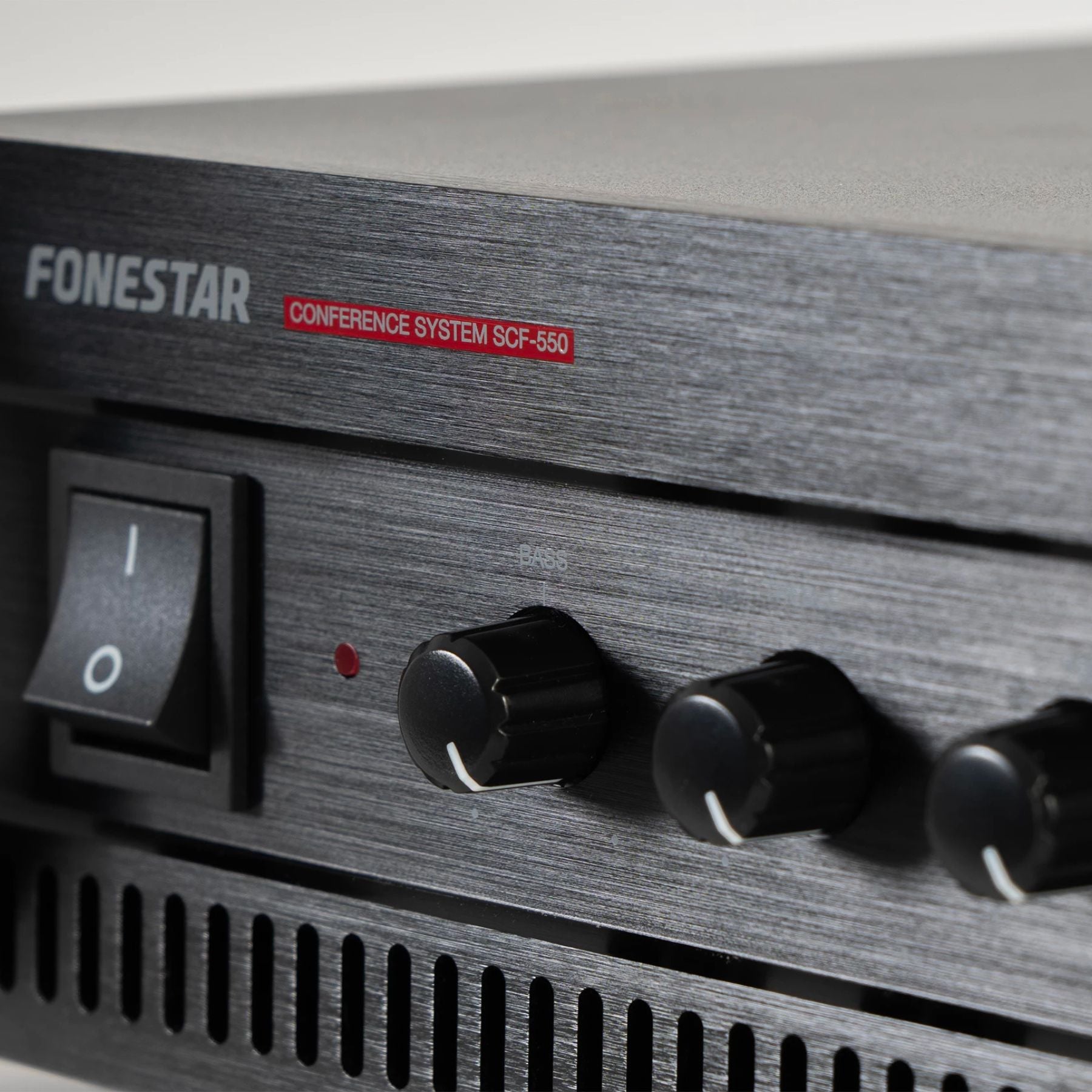 Unidad de control para sistemas de conferencias amplificado 50+50W SCF-550 Fonestar