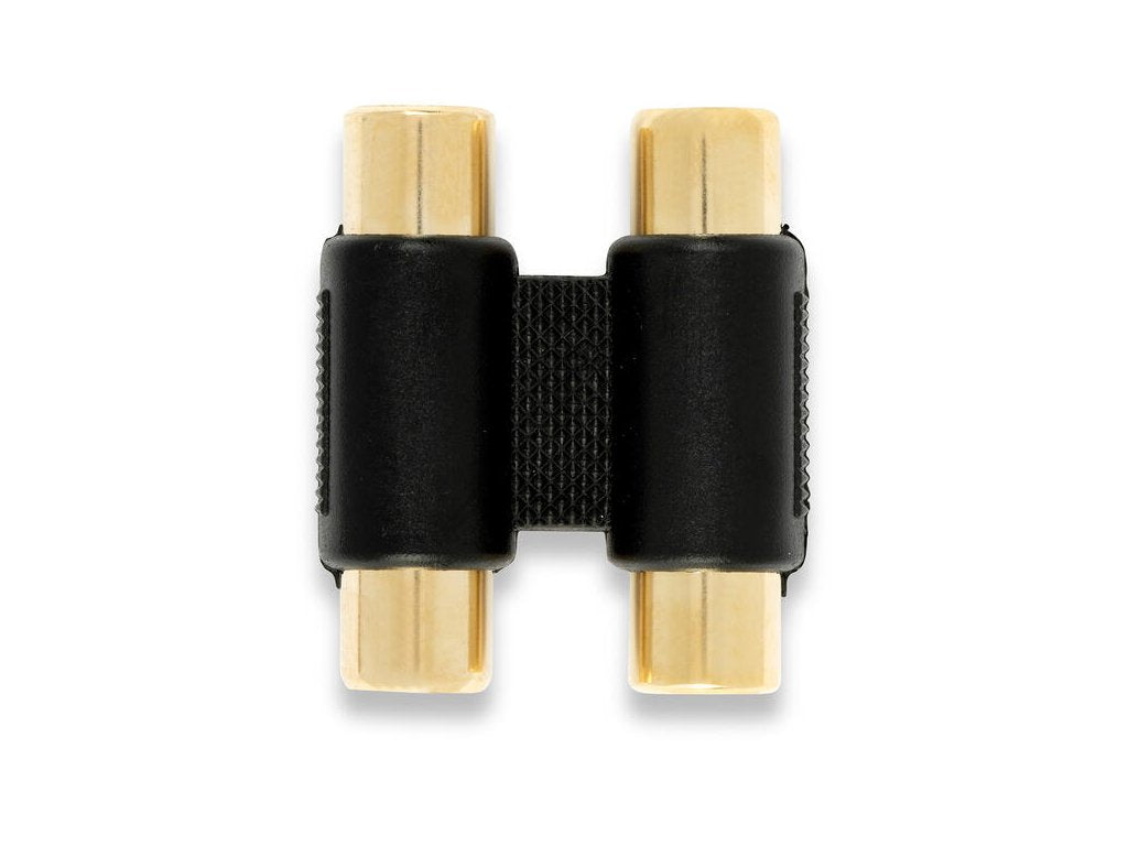 Adaptador QED Connect RCA-RCA HEMBRA (F-F)