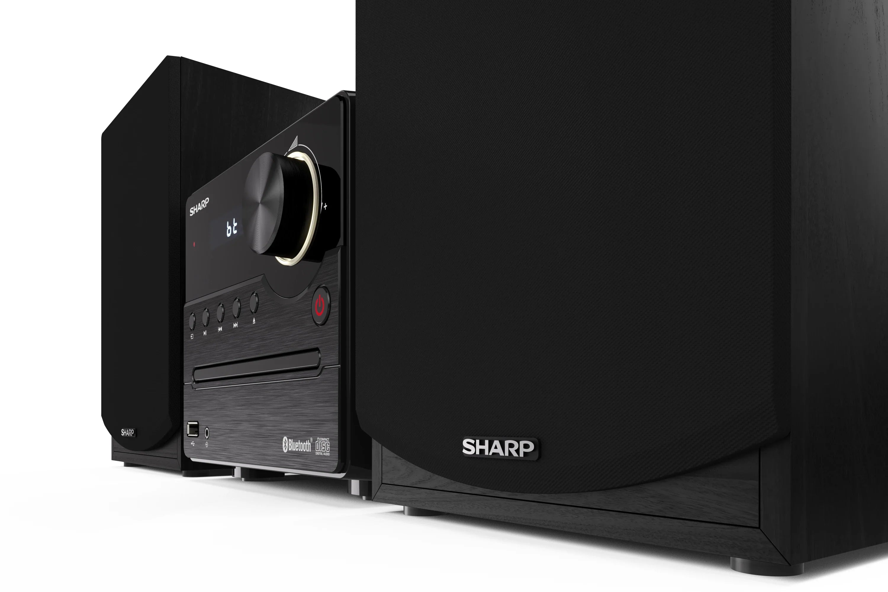 (Usado) Microcomponente Sharp XL-B512 CD-Player USB Bluetooth Radio FM