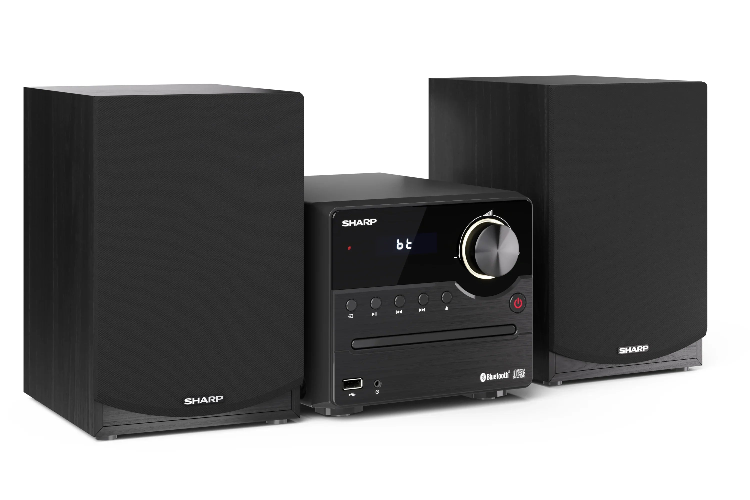 Microcomponente Sharp XL-B512 CD-Player USB Bluetooth Radio FM microcomponente