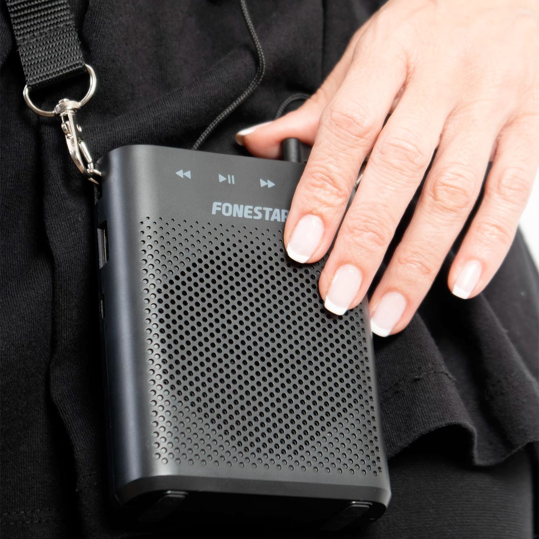 Amplificador portátil USB/MicroSD ALTA-VOZ-30 Fonestar