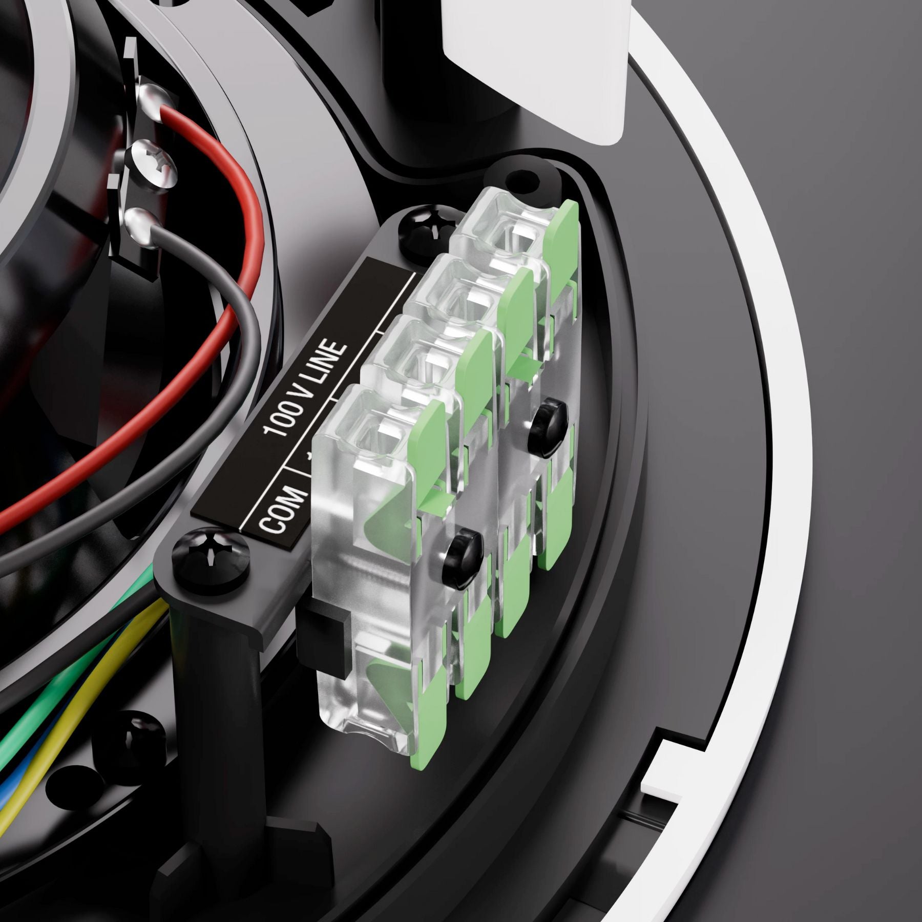 Parlante de techo de linea 100v Fonestar SKY-6T 6" 20 RMS