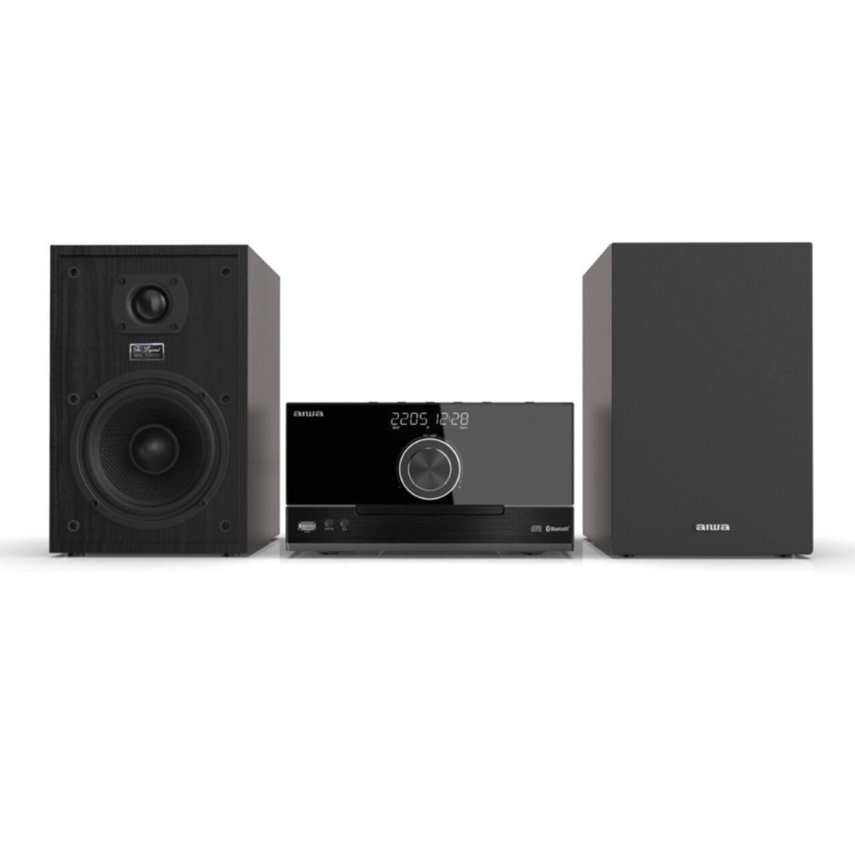 Microcomponente Aiwa MSBTU-600 CD-Player, Bluetooth, FM, MicroSd, USB, Aux,