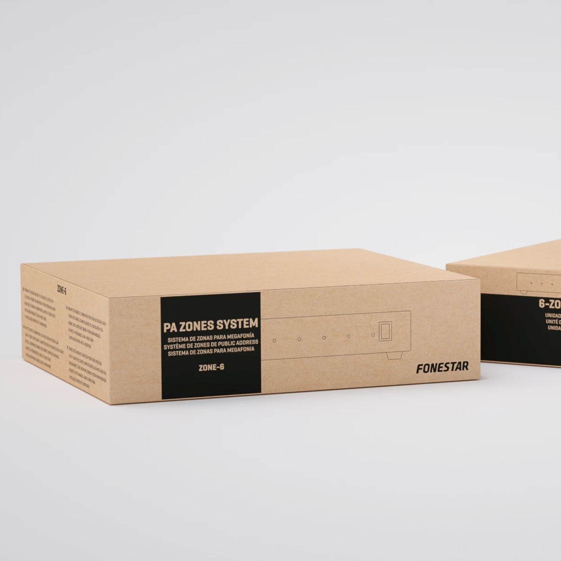Sistema de zonas analógico ZONE-6 Fonestar