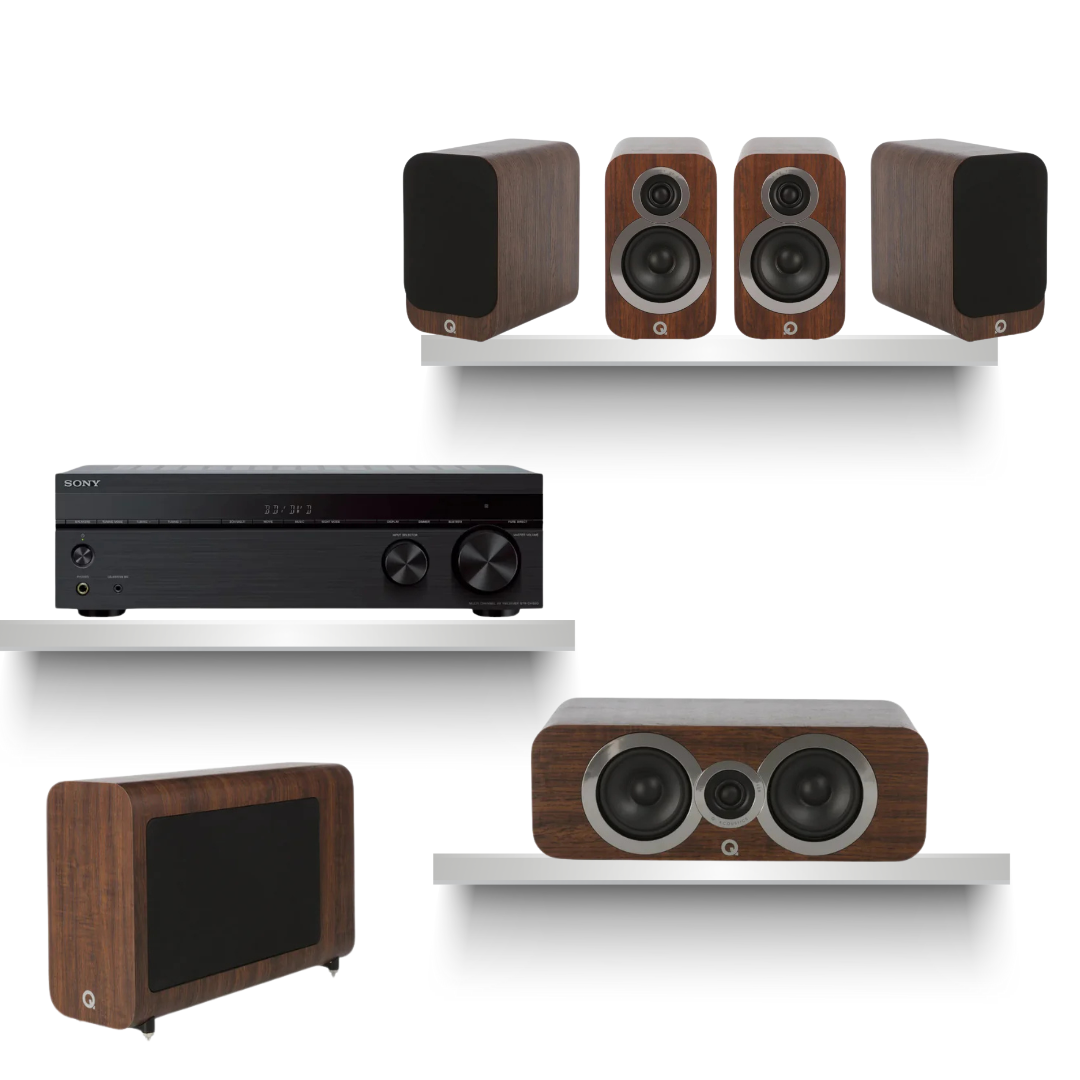Kit Cine Sony 5.1 STR-DH590 + Serie 3000i Q Acoustics
