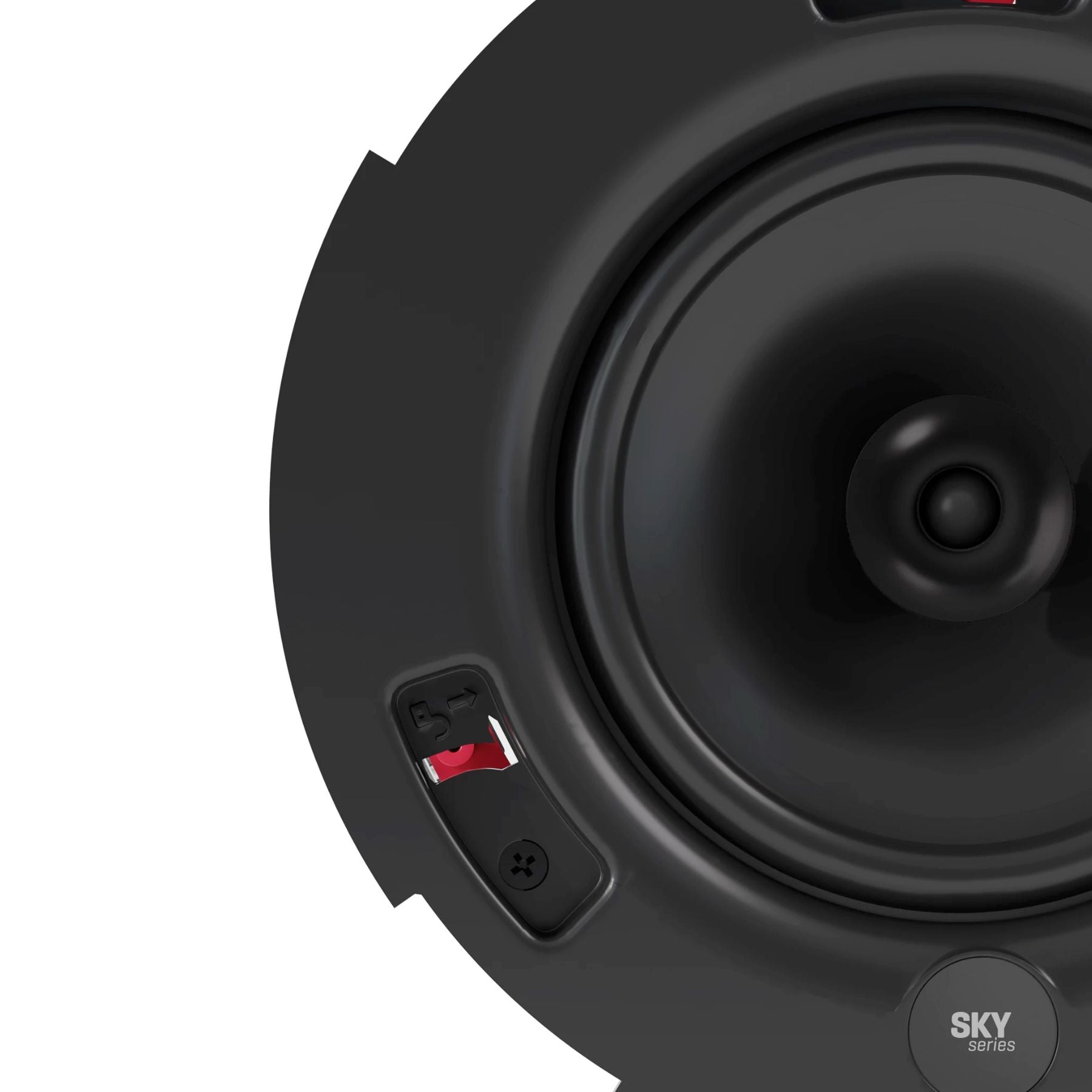 Parlante de techo de linea 100v Fonestar SKY-6T 6" 20 RMS