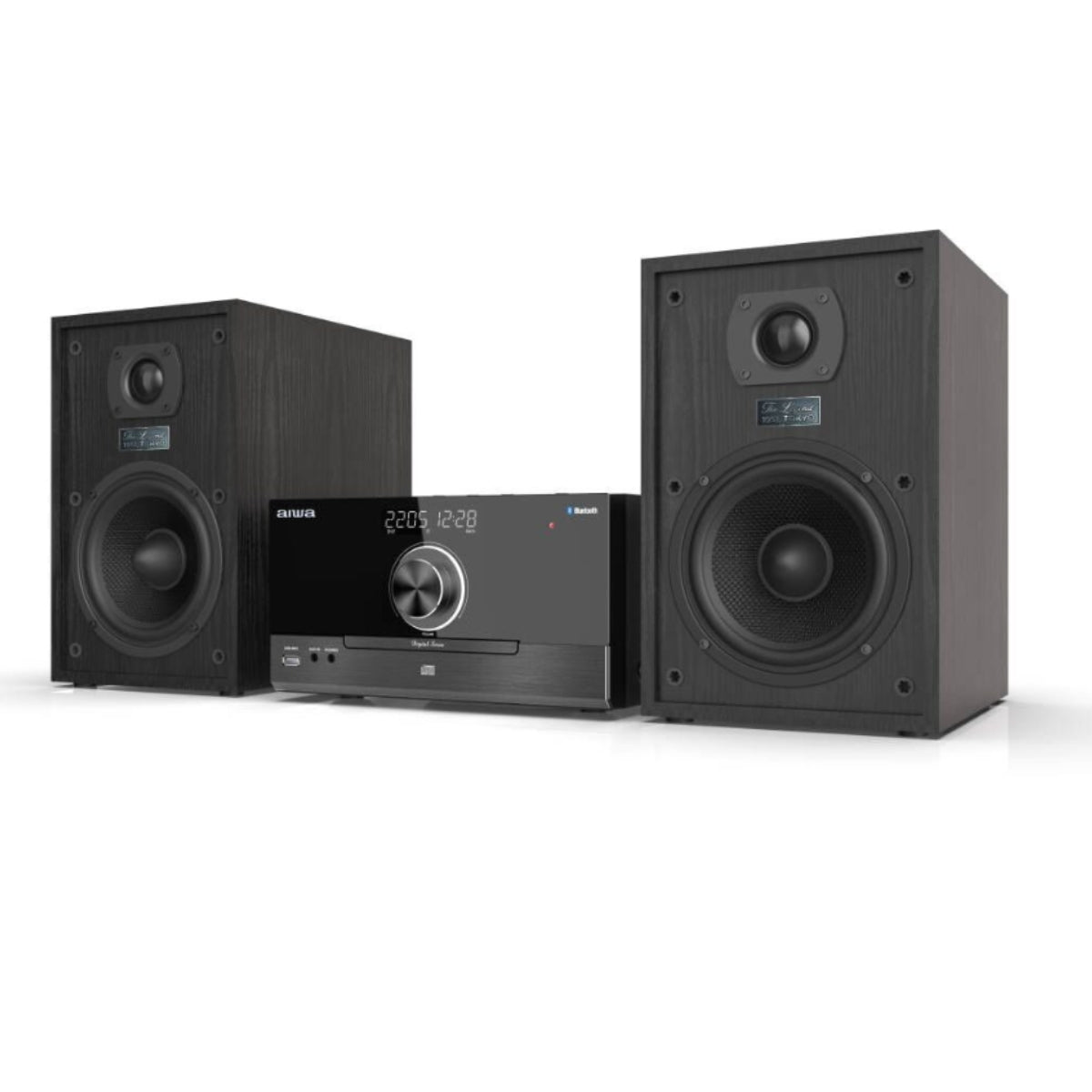 Microcomponente Aiwa MSBTU-600 CD-Player, Bluetooth, FM, MicroSd, USB, Aux,