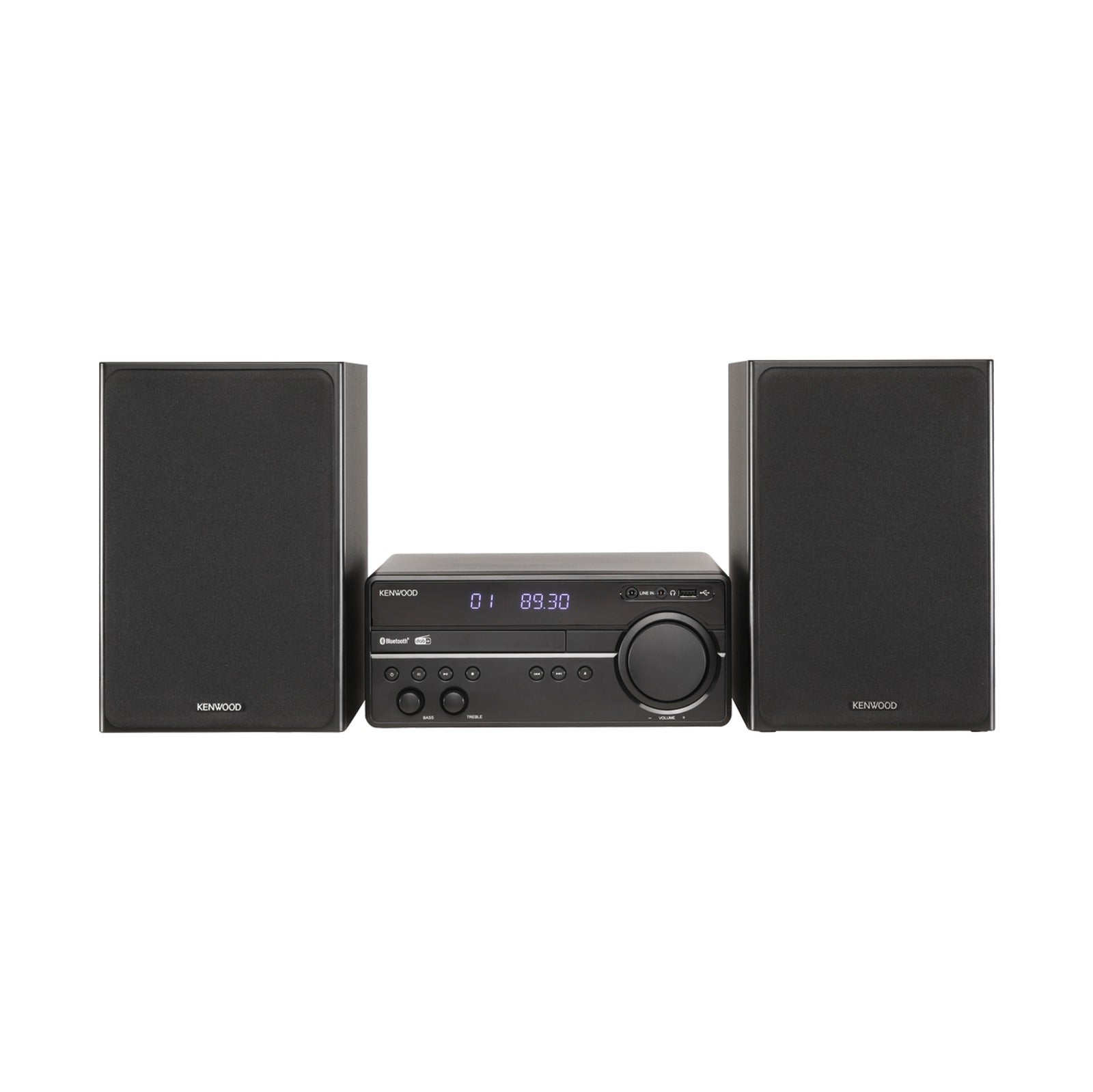 Kenwood M-819DAB - vista frontal centrada