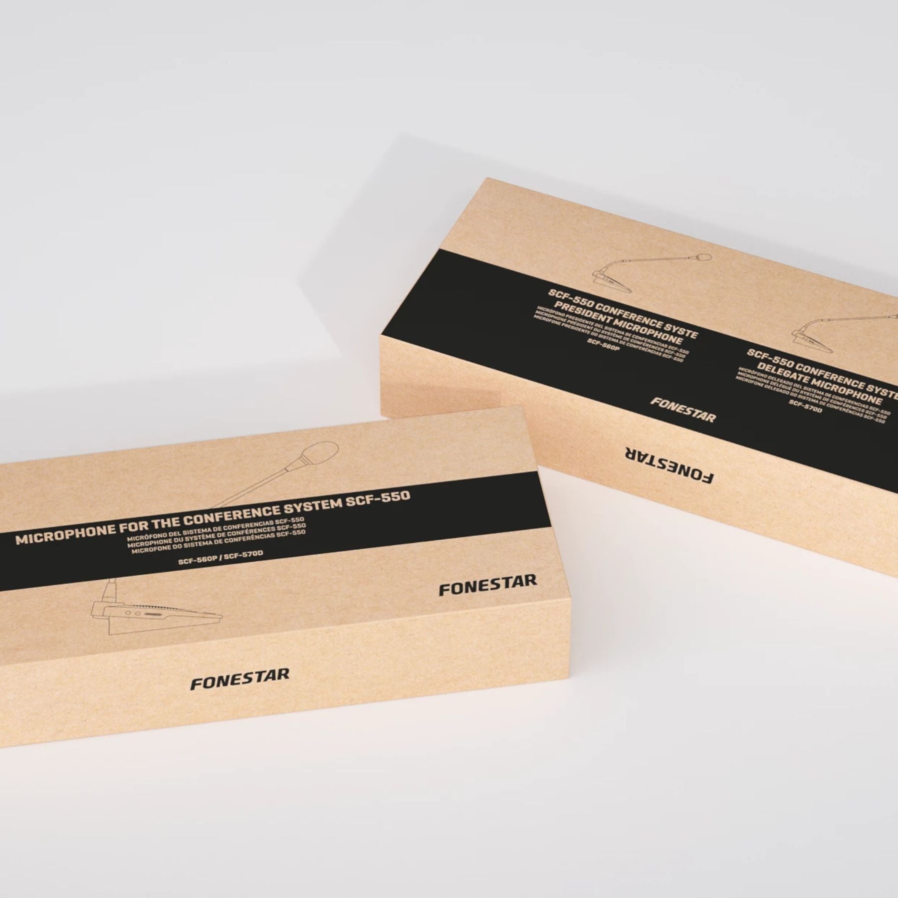 Micrófono presidente para conferencias SCF-560P Fonestar