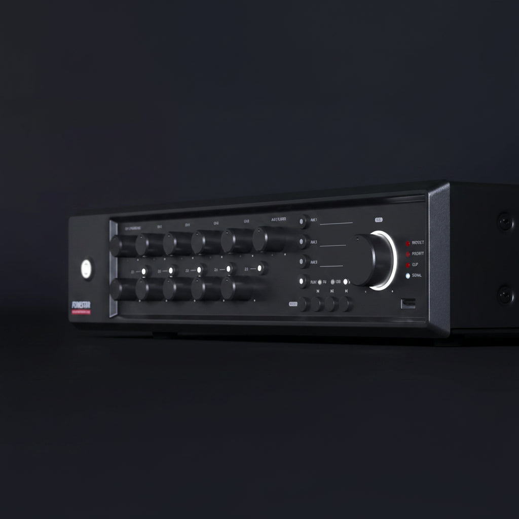 AMPLIFICADOR MEGAFONIA FONESTAR MAX-480Z 480 W RMS