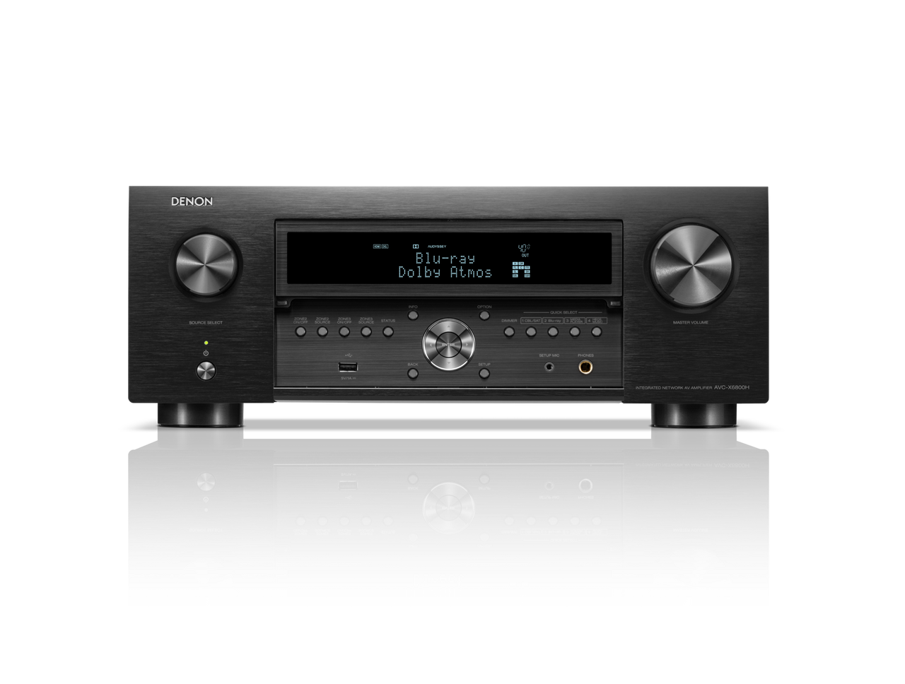 Amplicador A/V 11.4ch 8K Denon AVC-X6800H