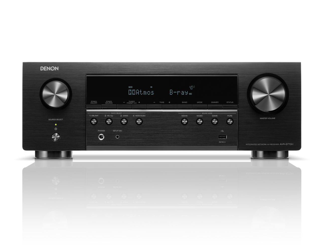 Receiver A/V 7.2ch 8K AVRS770HBK Denon