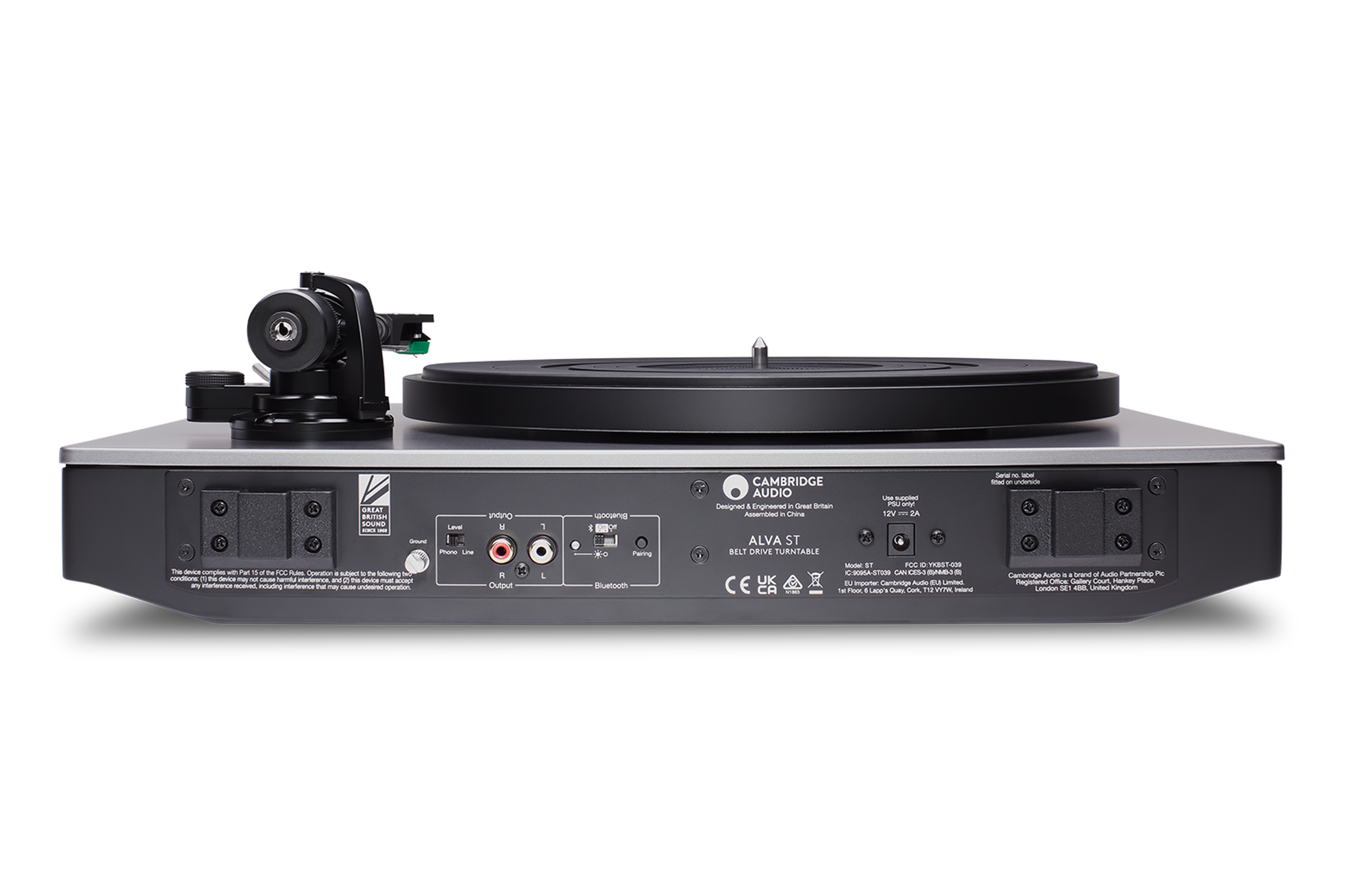 Tornamesa a correa Alva ST Aptx HD Cambridge Audio Bluetooth