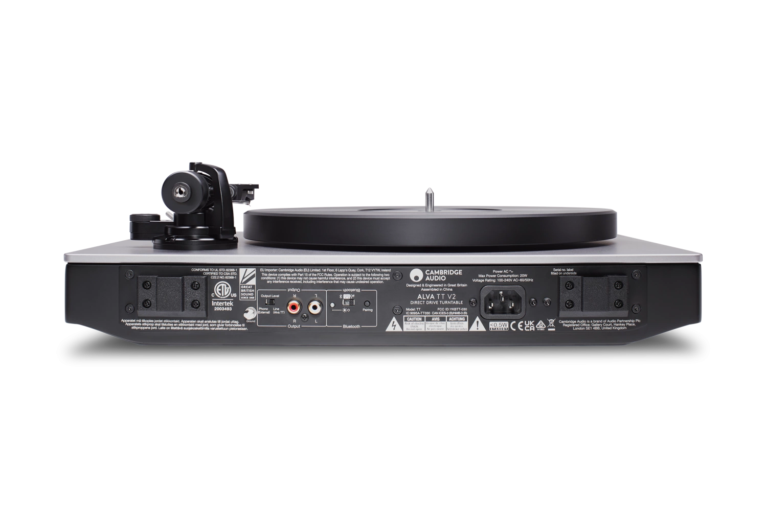 Tornamesa Alva TTv2 Direct Drive con Bluetooth aptX HD Cambridge Audio