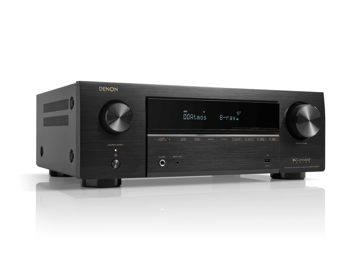 Receiver AV 7.2 CH 8K Denon AVR-X1800HBK