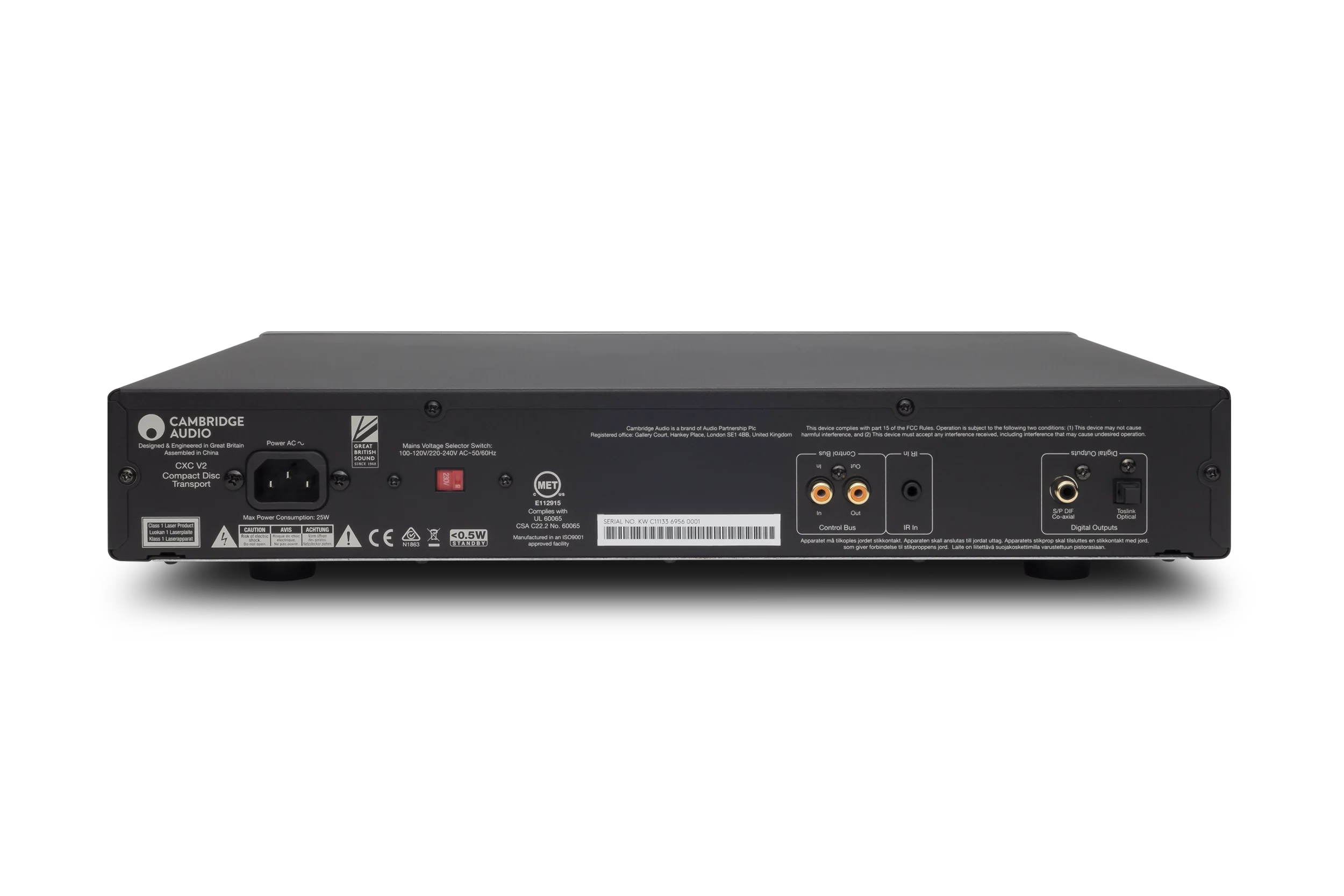 CD Transporter CXC Cambridge Audio TRANSPORTER