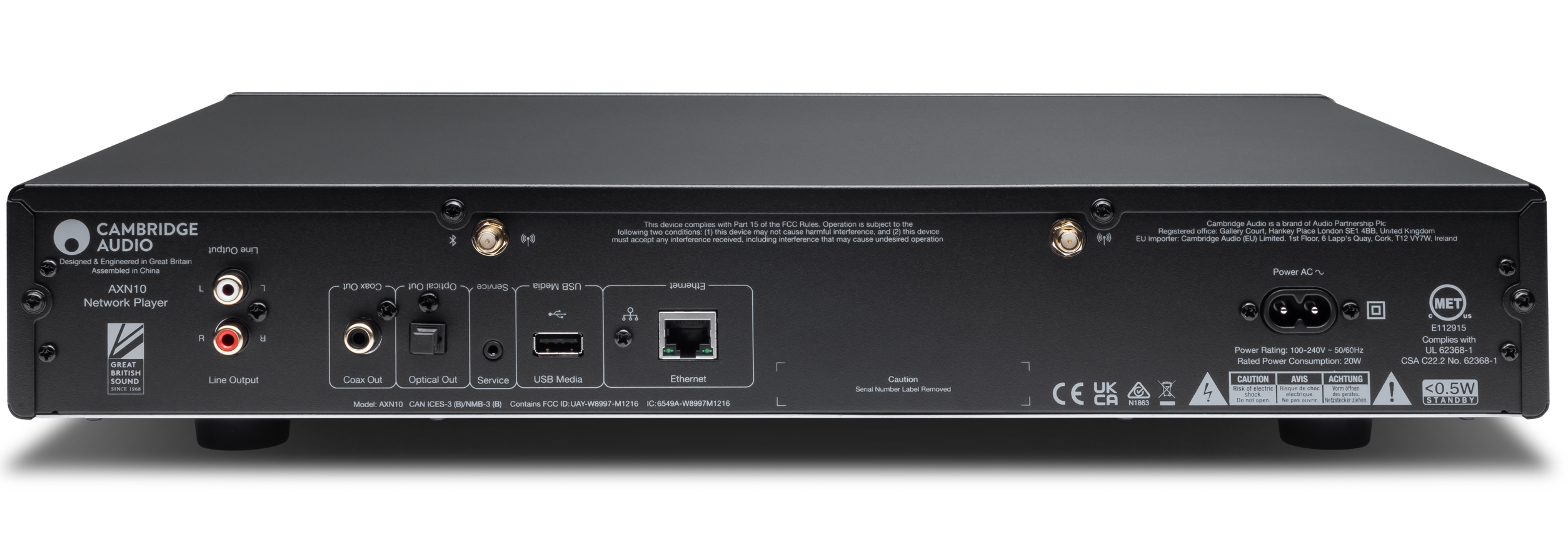Network Player HiFi AXN10 Cambridge Audio network