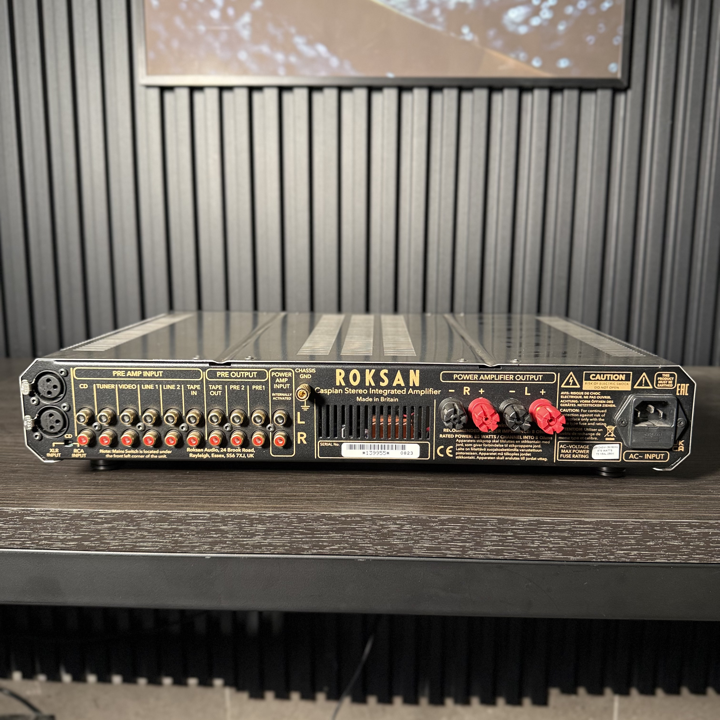 Amplificador Integrado Caspian Roksan M series-2 (CONSIGNACIÓN)