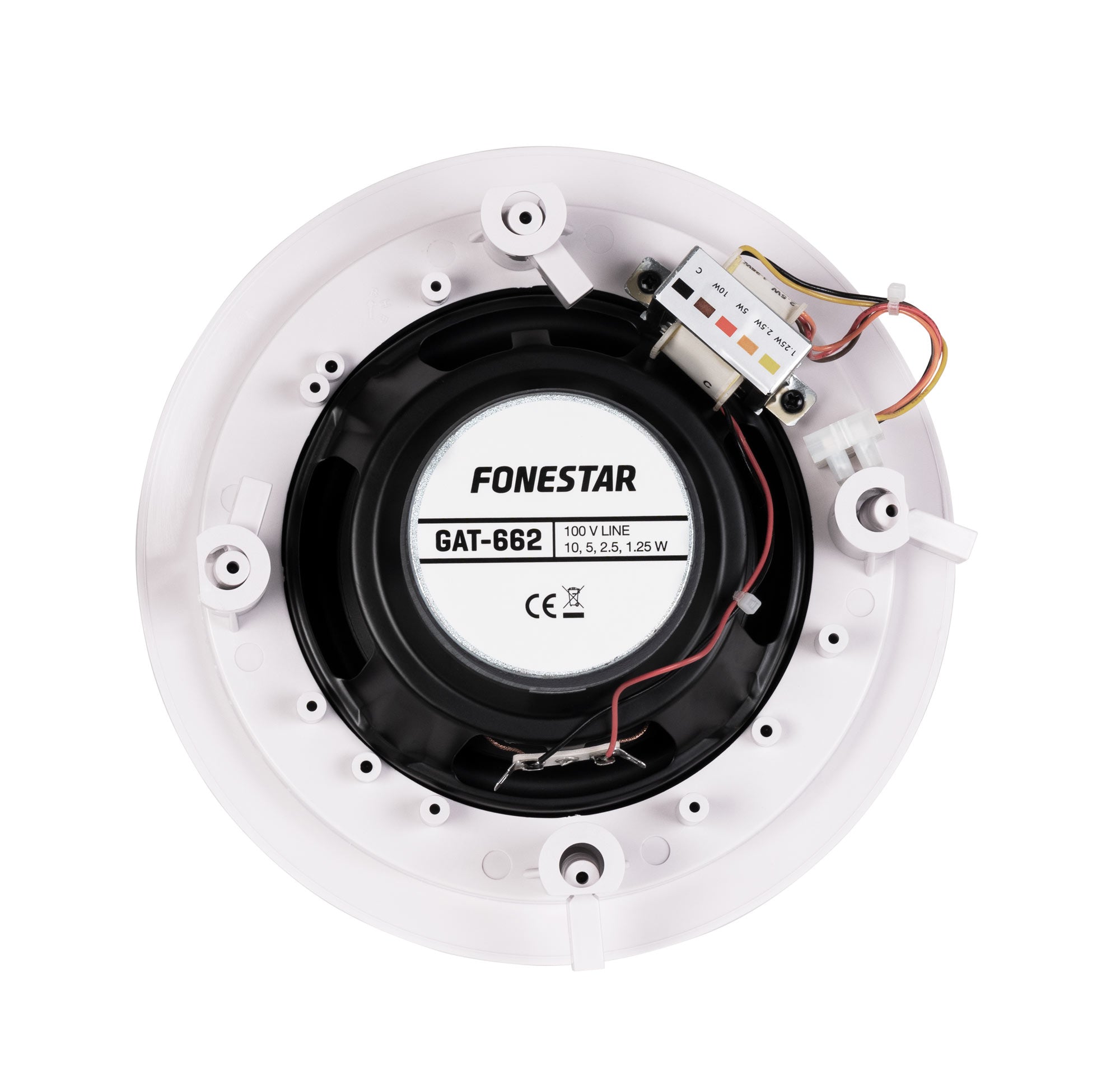 Parlante de techo de linea 100v GAT-812 8" 30w Fonestar (Unidad)