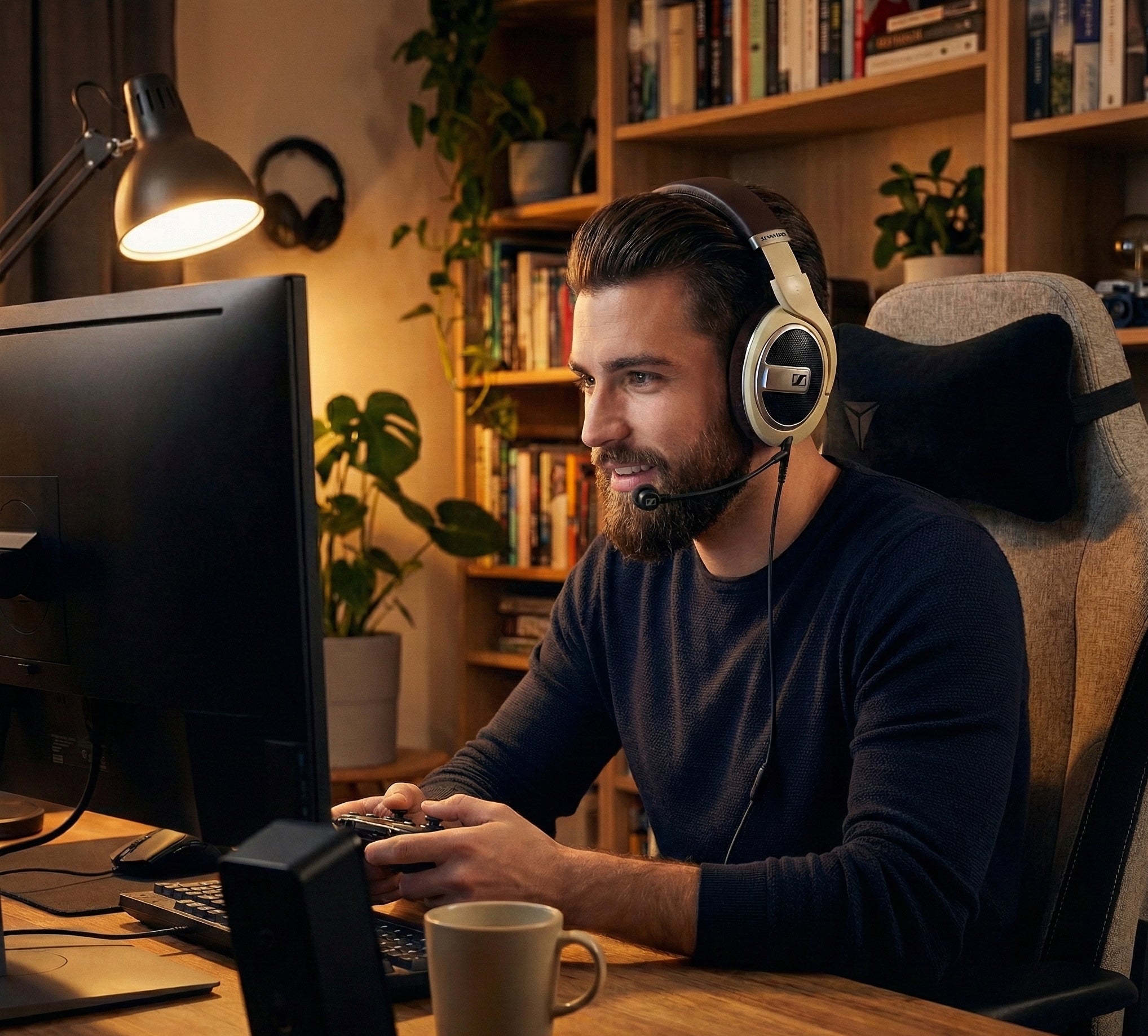 Kit Gamer HiFi Sennheiser HD 599 + HD 500 BAM