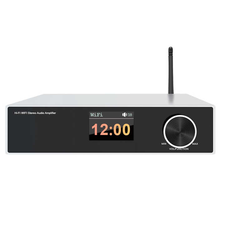 Amplificador Estéreo Streaming CL-500W Cloudy HiFi Amplificador Instalación