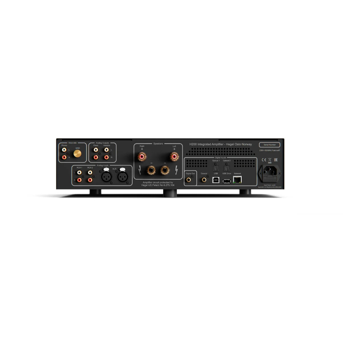 Hegel Amplificador Integrado H200 (Venta en Verde)