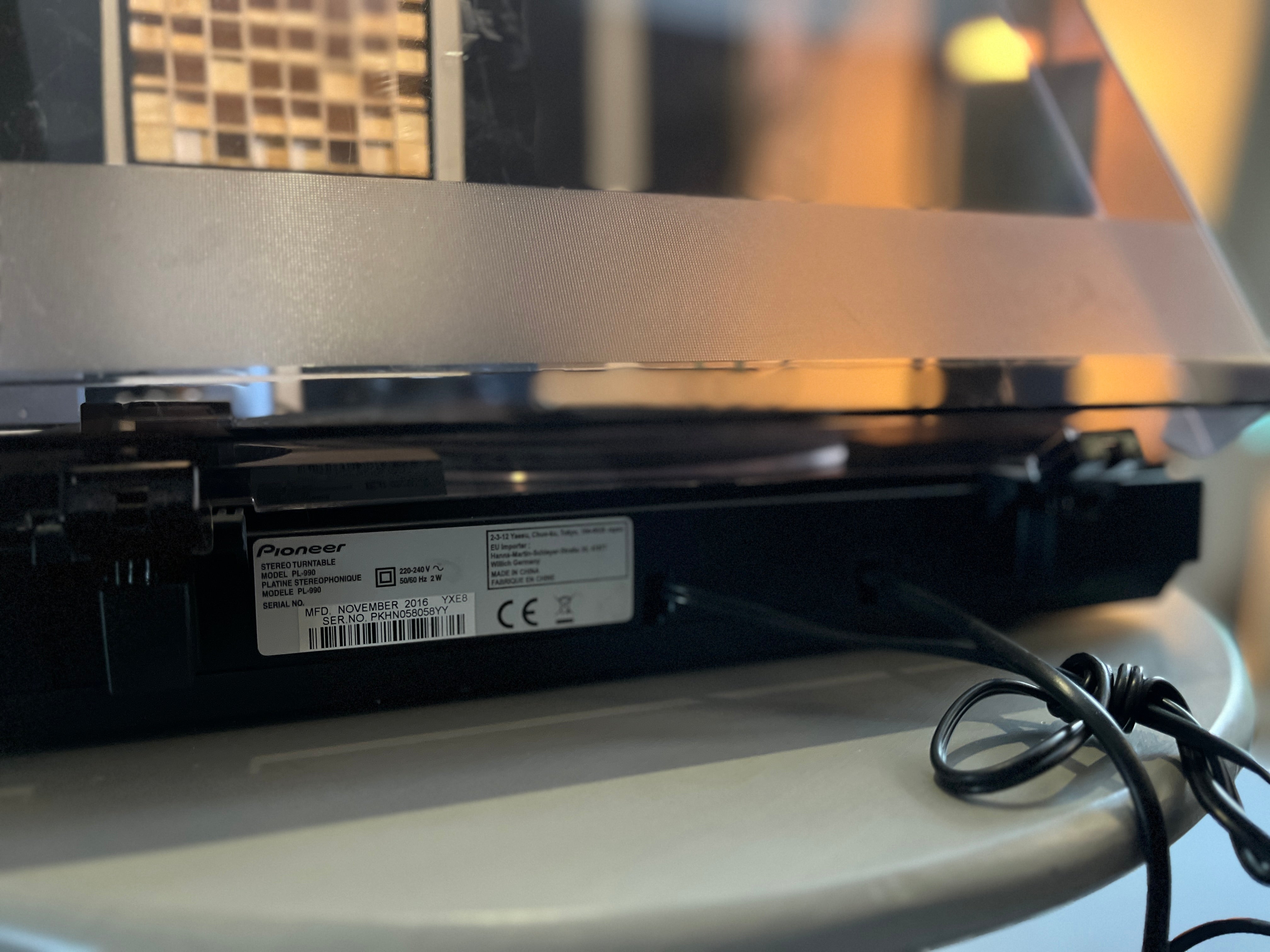 (Usado) Tornamesa Pioneer PL-990