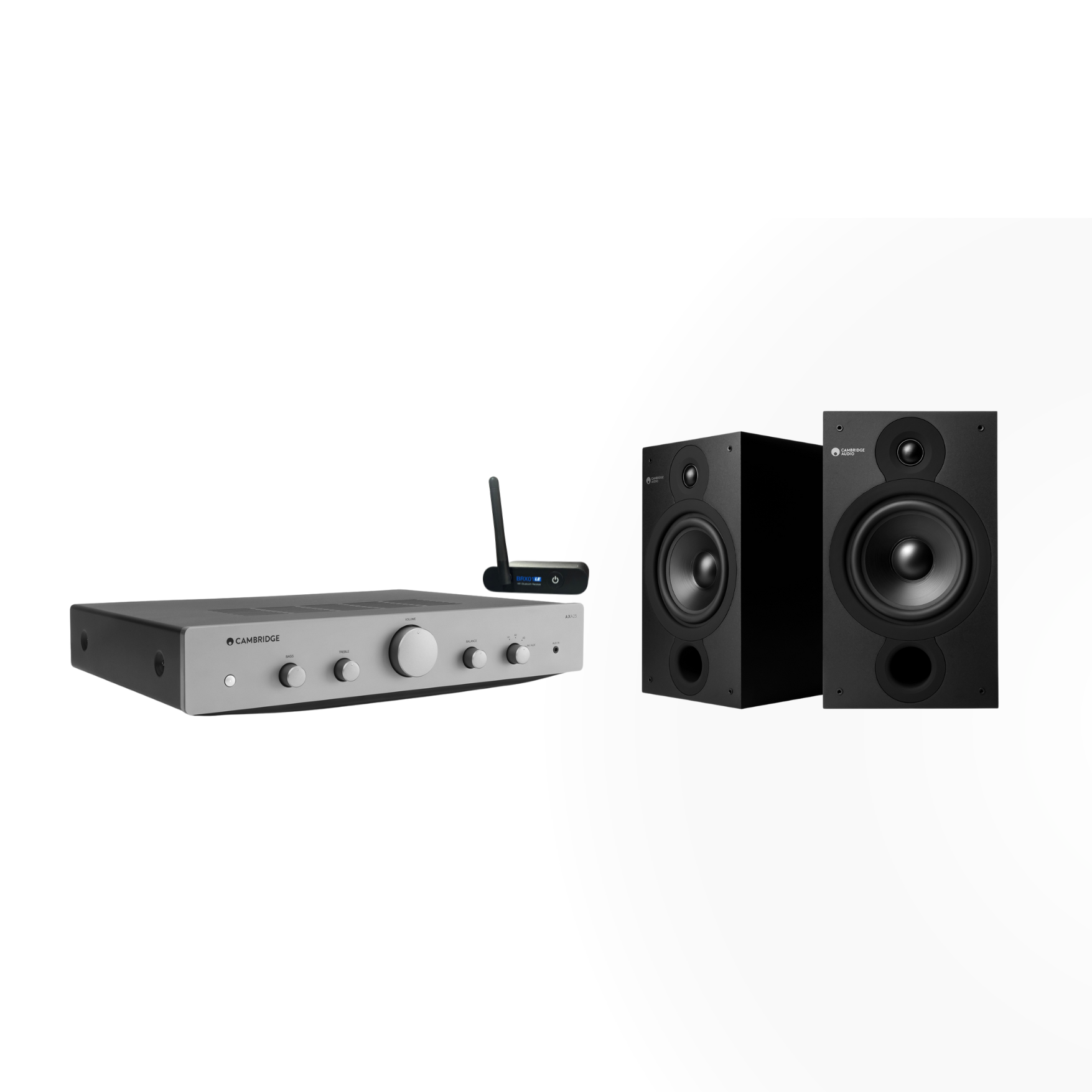 Kit Hit de Cambridge Parlantes SX-60 + Amplificador AXA25