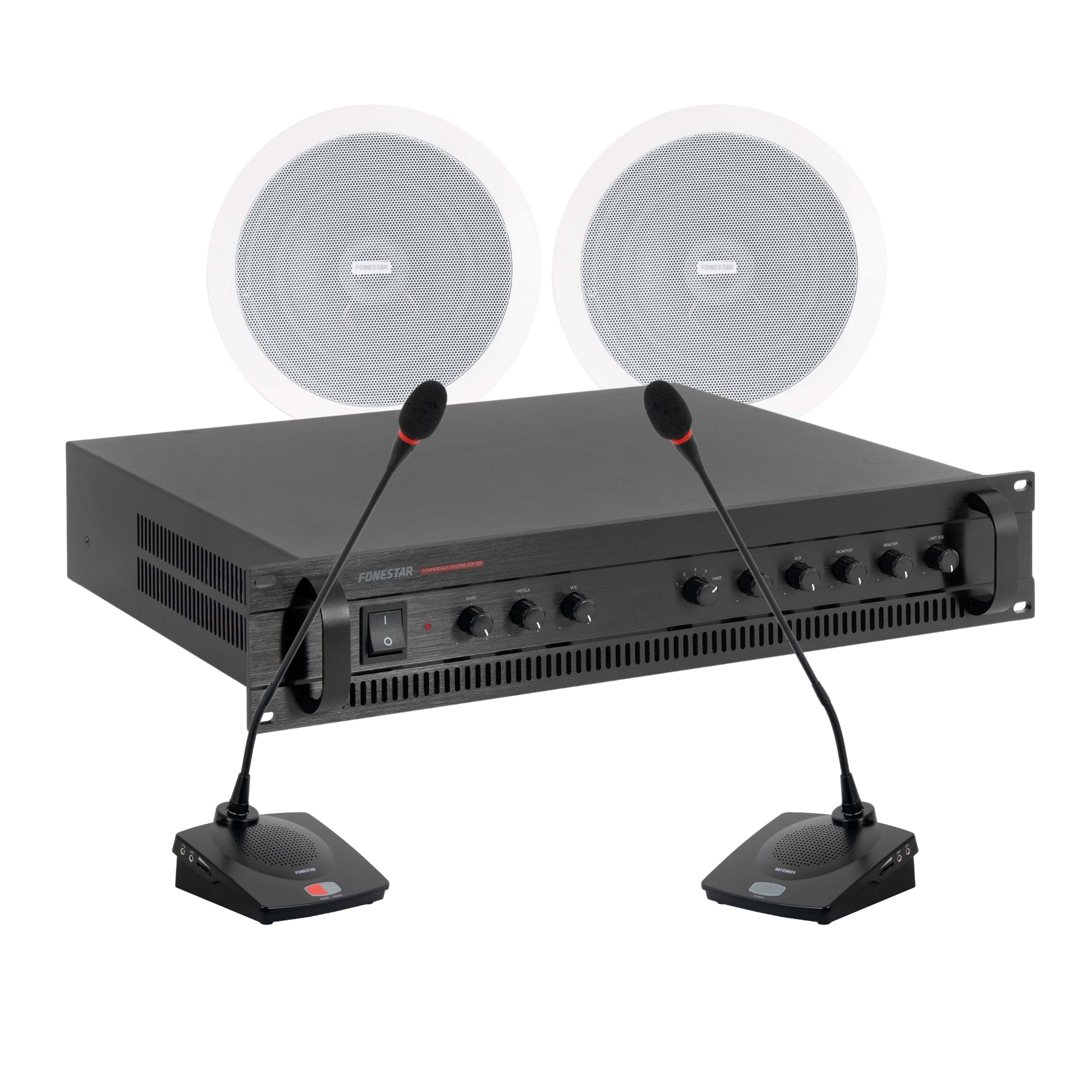 Kit sala de conferencias con microfonía Fonestar