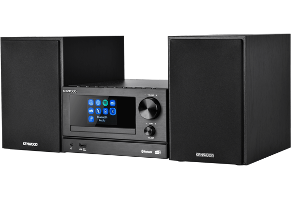 Microcomponente Hi-Fi Kenwood M-7000S-B CD Player, AM/FM, Bluetooth, Spotify Connect
