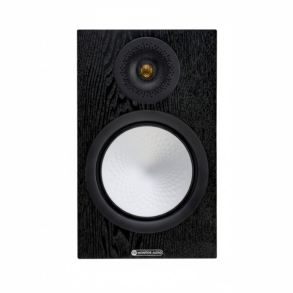 Monitor Audio Parlantes Bookshelf Silver 100 Front