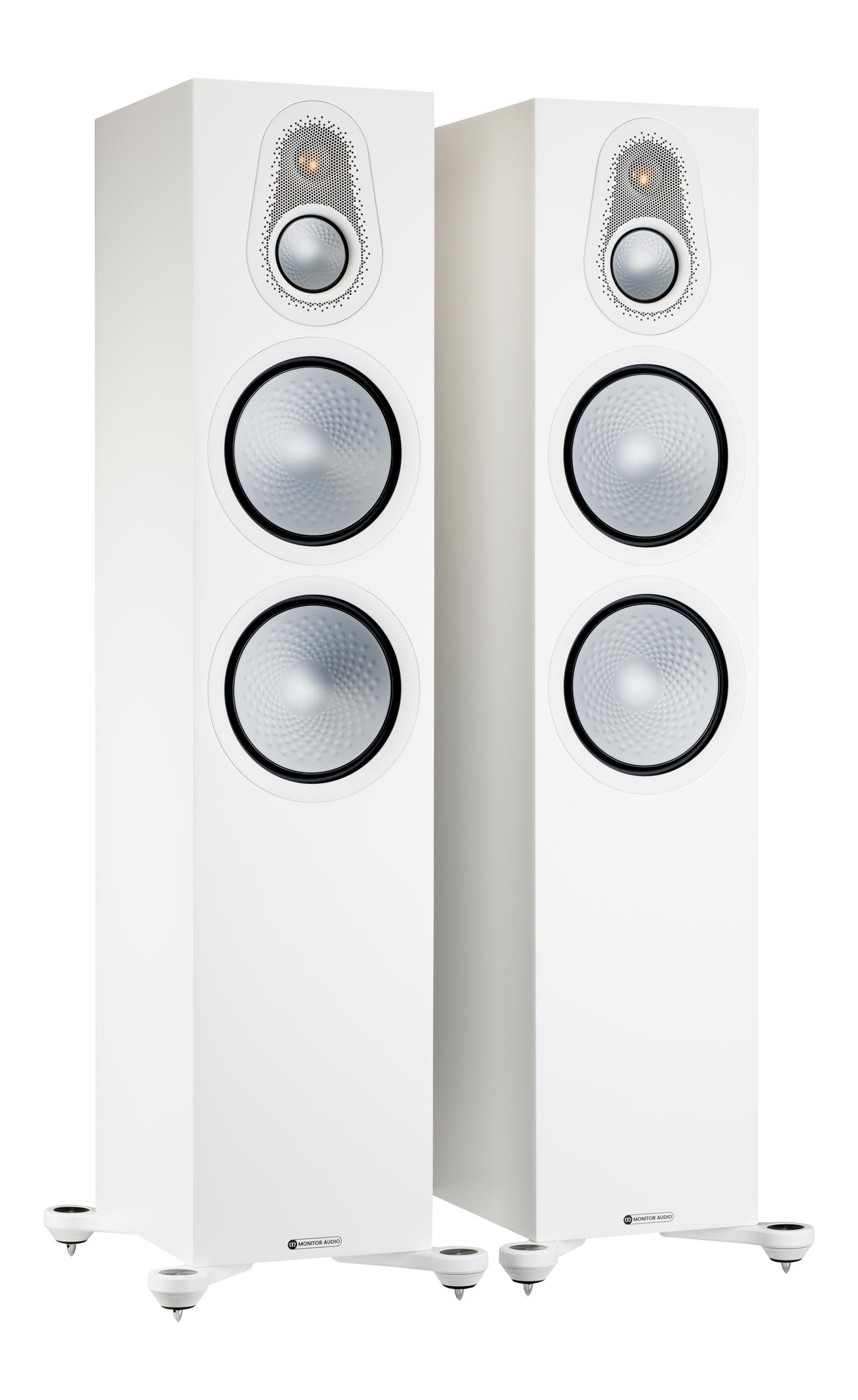 Parlantes Columnas Silver 500 Monitor Audio White