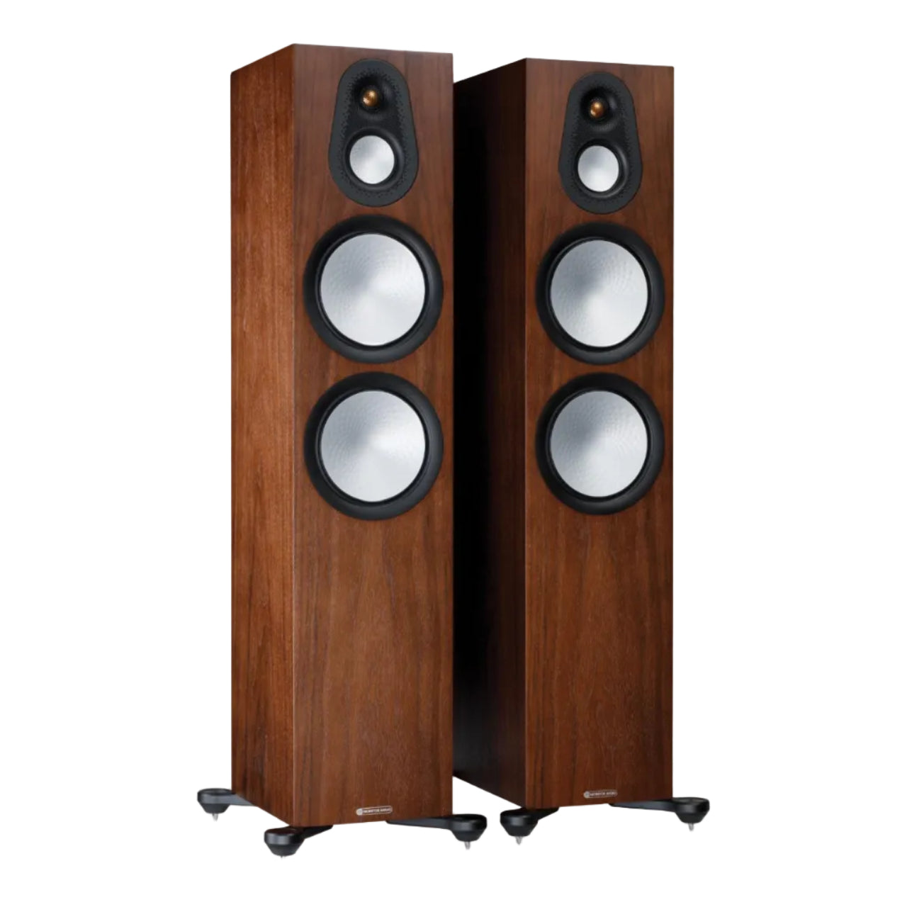 Parlantes Columnas Silver 500 Monitor Audio Walnut