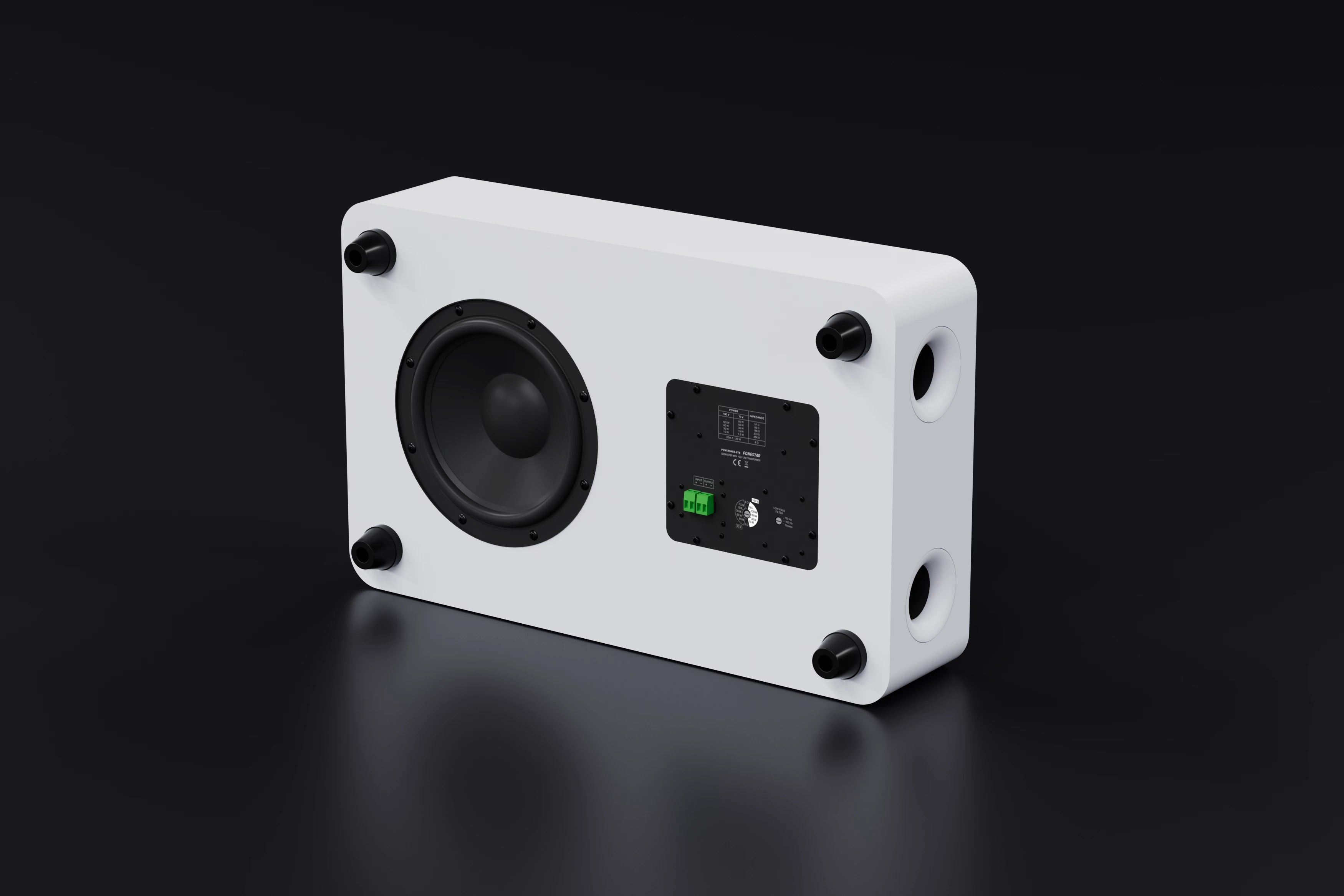 Subwoofer de instalacion compacto 120W Fonestar Powerbass 8-TB