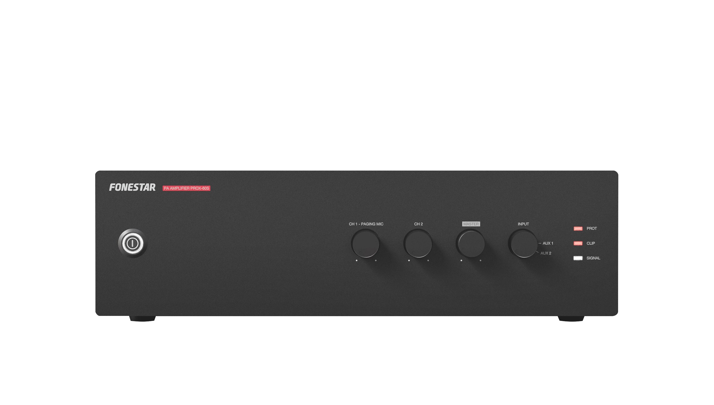 Amplificador de megafonía monozona PROX-60S Fonestar