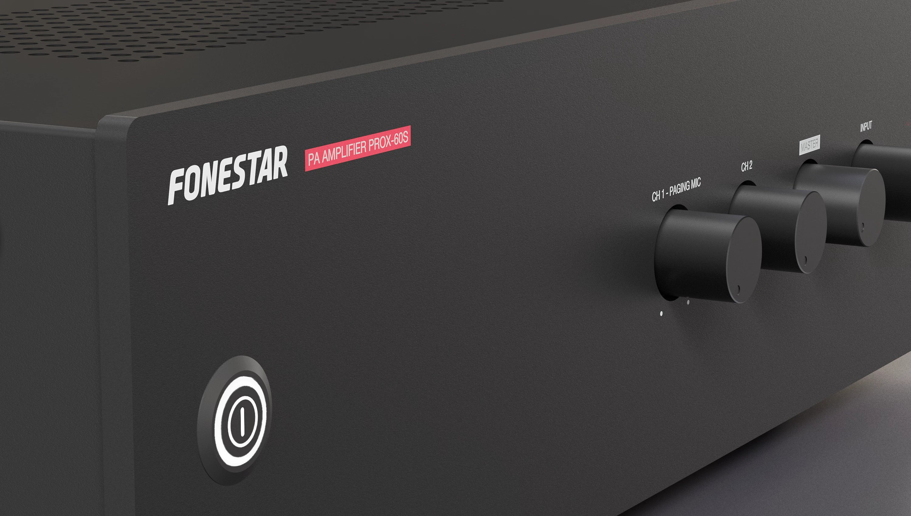 Amplificador de megafonía monozona PROX-60S Fonestar